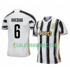 Juventus Sami Khedira 6 Maglia Prima 2020/2021 Manica Corta